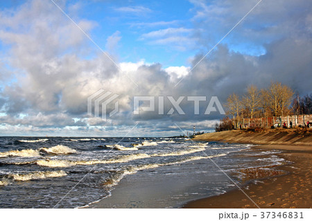 Gulf of Riga. Bay of the Baltic Sea Gulf of Riga. Bay of the Baltic Sea 37346831