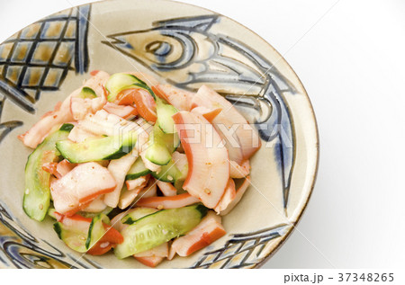 中華いかとキュウリの和え物 37348265