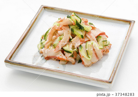 中華いかとキュウリの和え物 37348283