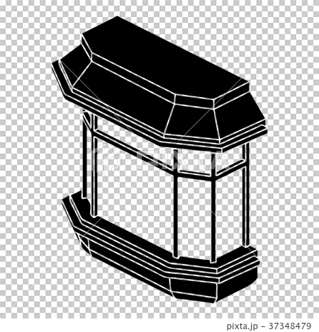 Window balcony icon, simple style Window balcony icon, simple style 37348479