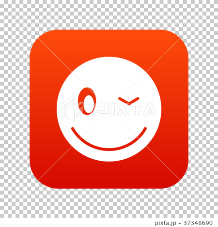 Eyewink emoticon digital red Eyewink emoticon digital red 37348690