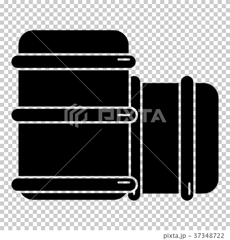 Paintball barell equipment icon, simple style Paintball barell equipment icon, simple style 37348722