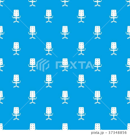 Office chair pattern seamless blue 37348856