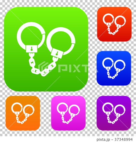 Handcuffs set color collection 37348994
