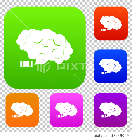 Tear gas set color collection 37349039