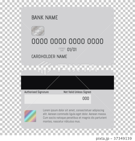 Credit card icon, realistic style 37349139