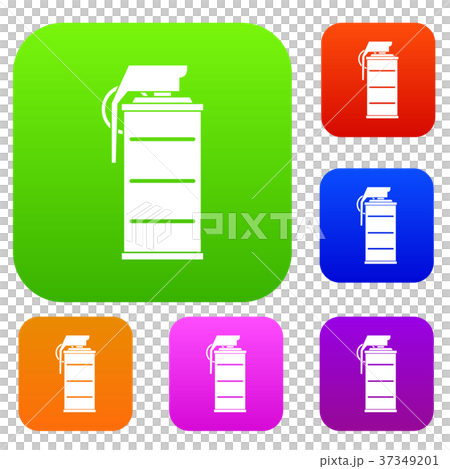 Stun grenade set color collection Stun grenade set color collection 37349201