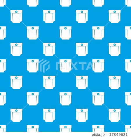 Pocket design pattern seamless blue 37349621