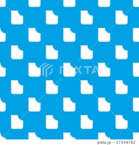 Abstract pocket pattern seamless blue 37349782