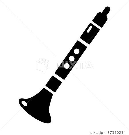 Trumpet icon , simple style 37350254