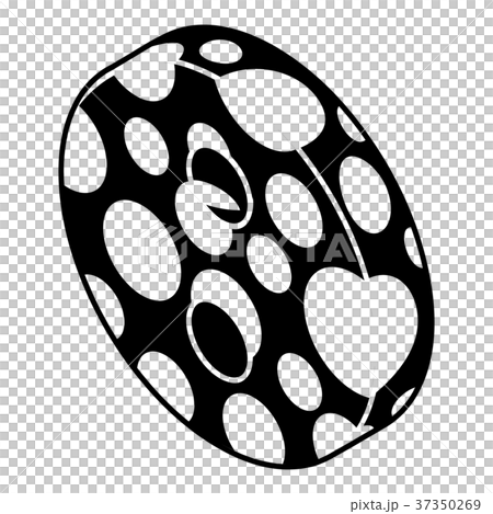 Clothes button icon, simple style 37350269