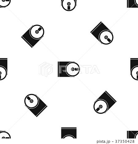DVD drive open pattern seamless black 37350428