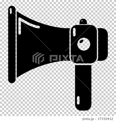 Hand speaker icon , simple style 37350432