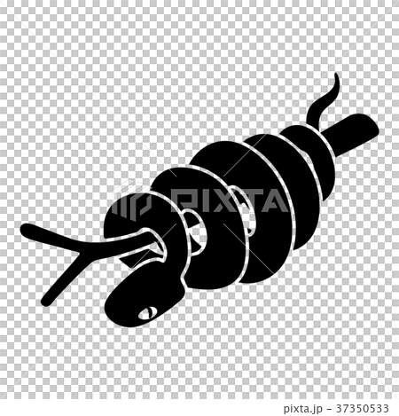 Ratsnake icon, simple style 37350533