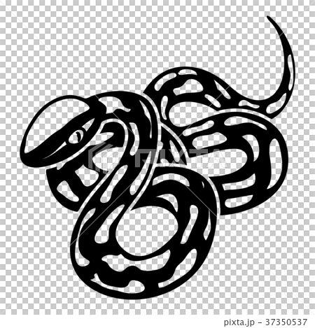 Texas snake icon, simple style 37350537