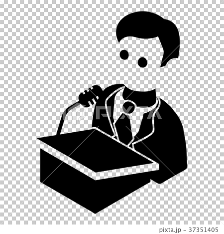 Election candidate icon, simple style Election candidate icon, simple style 37351405
