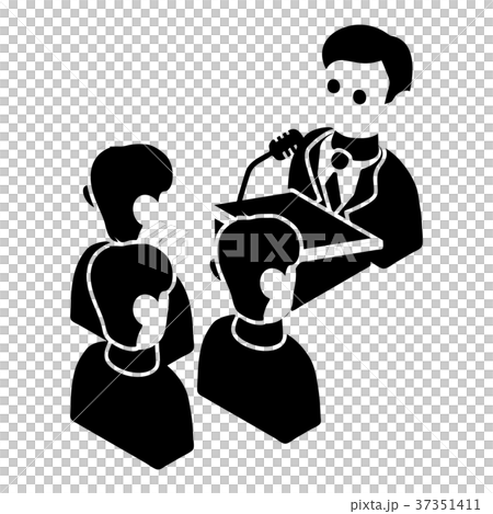 Election speak conference icon, simple style Election speak conference icon, simple style 37351411