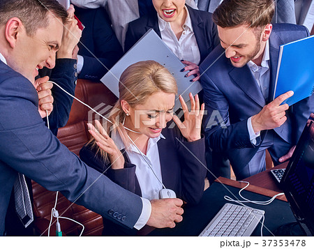 Business people office life of team people working Business people office life of team people working 37353478