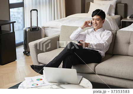 ビジネスマン ソファ ソファー 37353583