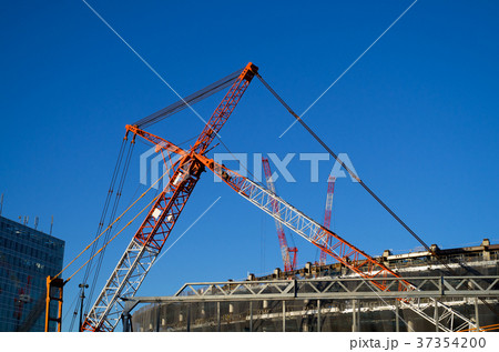新国立競技場の建設工事　2018.01　h-4 37354200