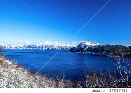 冬の摩周湖 冬の摩周湖 37357451