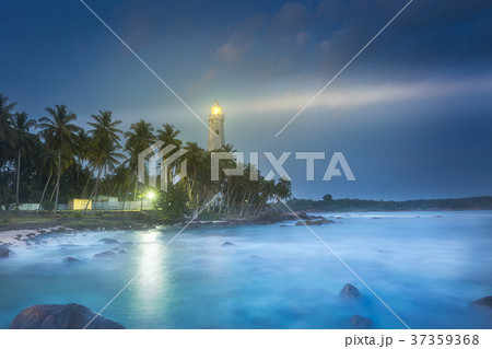 View of lighthouse Dondra Matara, Sri Lanka View of lighthouse Dondra Matara, Sri Lanka 37359368