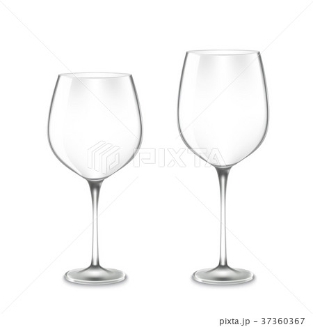 empty Wine Glasses empty Wine Glasses 37360367