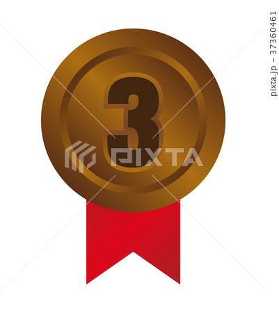 ランキングメダル アイコンセット(3位/銅・ブロンズ) ランキングメダル アイコンセット(3位/銅・ブロンズ) 37360461