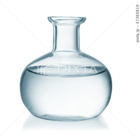 Download Front view of glass bottleの写真素材 37360819 - PIXTA Yellowimages Mockups