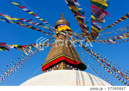 Boudhanath. Kathmandu valley, Nepal 37360887
