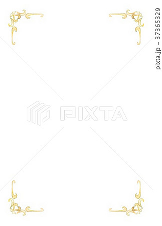 アンティークフレームのイラスト素材