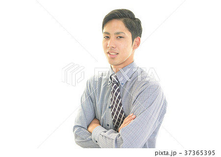 笑顔のビジネスマン 37365395