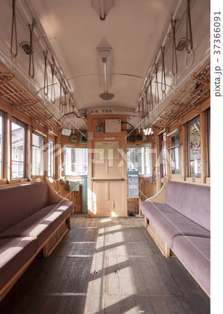 谷汲線の車内 谷汲線の車内 37366091