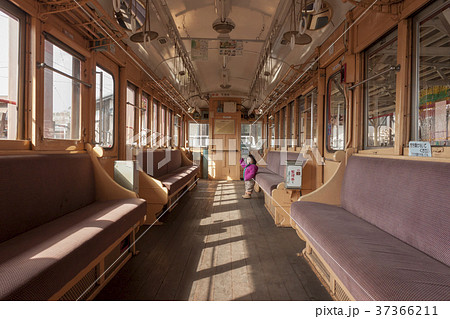 谷汲線の車内 谷汲線の車内 37366211