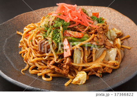 ソース焼きそば ソース焼きそば 37366822