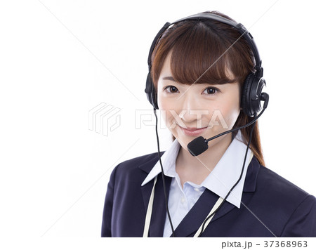 若い女性オペレーター 若い女性オペレーター 37368963