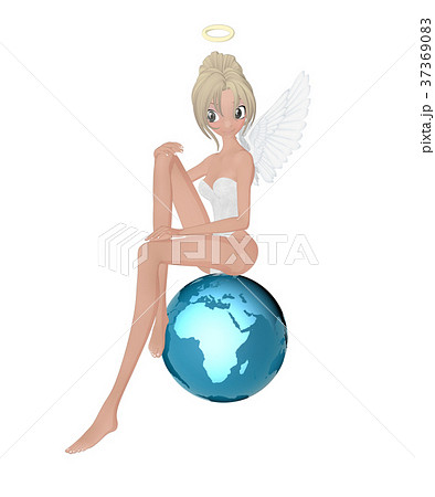 かわいい天使 フェアリー 妖精 perming2DCGイラスト素材 かわいい天使 フェアリー 妖精 perming2DCGイラスト素材 37369083