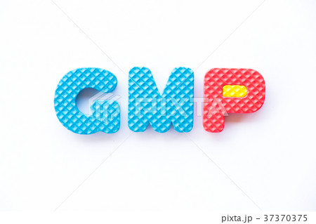 Color toy foam alphabet in word GMP 37370375