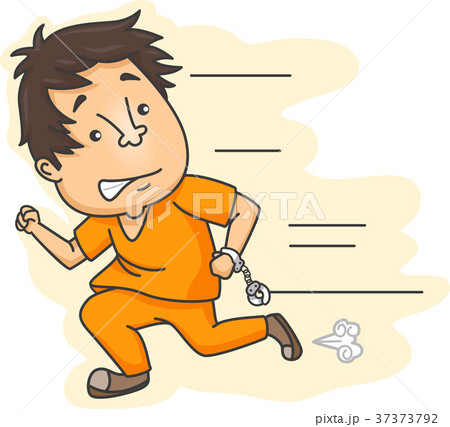 Prisoner Running Handcuffs 37373792
