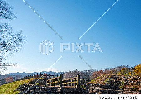 鉢形城跡 鉢形城公園 土塁 鉢形城跡 鉢形城公園 土塁 37374539