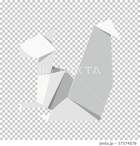 Origami squirrel concept background, realistic style Origami squirrel concept background, realistic style 37374876