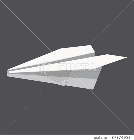 Origami paper plane concept background, realistic style Origami paper plane concept background, realistic style 37374953