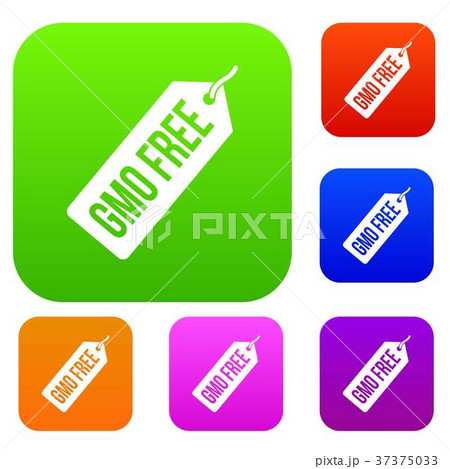 GMO free price tag i set color collection GMO free price tag i set color collection 37375033