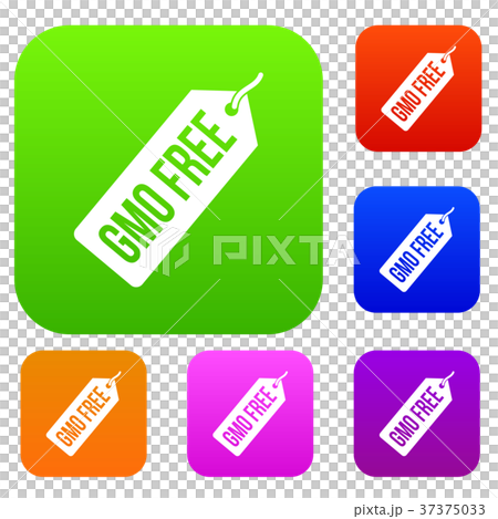GMO free price tag i set color collection GMO free price tag i set color collection 37375033