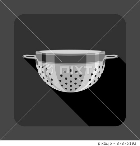 Colander concept background, cartoon style 37375192