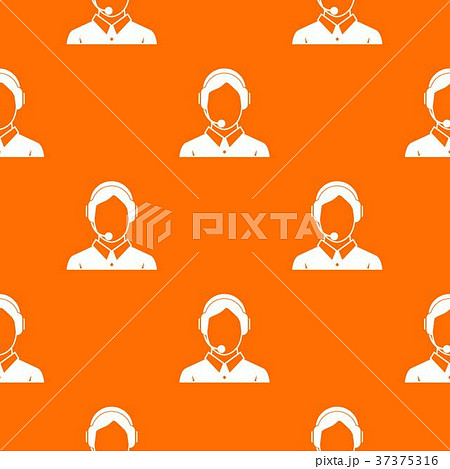Client services , phone assistance pattern seamless 37375316