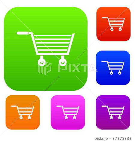 Online shopping set color collection Online shopping set color collection 37375333