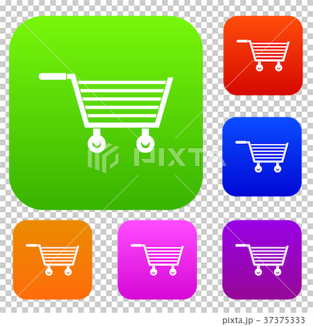 Online shopping set color collection Online shopping set color collection 37375333