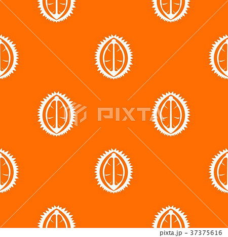 Durian fruit pattern seamless 37375616