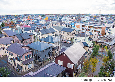 指扇駅前より東京方面 景色 夕景 指扇駅前より東京方面 景色 夕景 37376198